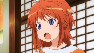 Girl red hair blue eyes 8 - look free wallpaper