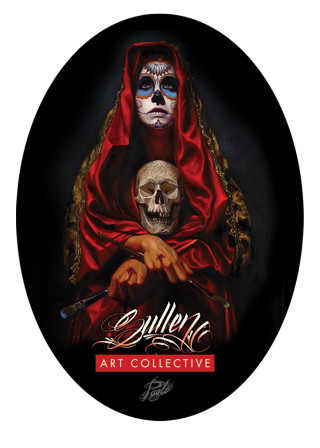 Skeleton holding skull red cloak - a red hood free wallpaper