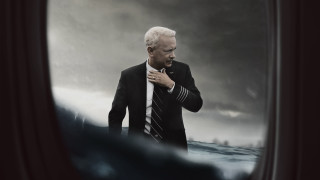 Man suit tie mirror cloudy - a cloudy sky behind free wallpaper