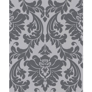 Gray white flower pattern wallpaper - grey background free wallpaper