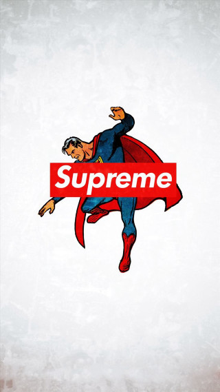 Superman logo supreme man cape - supreme free wallpaper for mobile