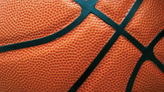 Basketball closeup black outline blue - a blue line free wallpaper