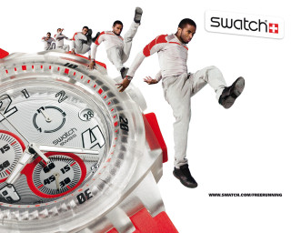 Watch man kick air hands - his hands in free wallpaper