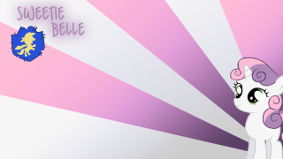 Pink white pony blue yellow - pony free wallpaper