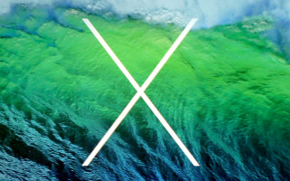 Crossed sticks water wave green - wave free wallpaper