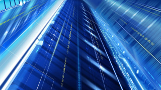 Tall building windows sky blue - window free wallpaper