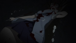 Woman bed blood knife hand - blood free wallpaper for desktop