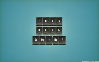 Four black white type blocks - a set free wallpaper