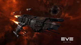Sci fi spaceship red space - elysium free wallpaper