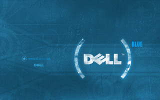 Blue dell logo background circle - desmond morris free wallpaper