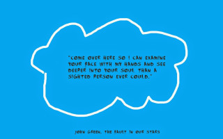 Blue cloud quote on it - free sky wallpaper for desktop