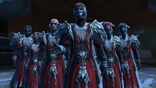Demonic men red black outfits - outfit free wallpaper