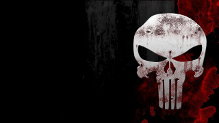 White skull red paint black - red paint free wallpaper