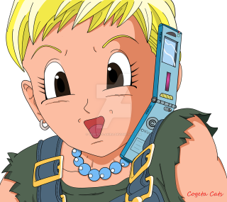 Cartoon woman cellphone ear mouth - open free wallpaper for tablet