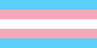 Blue background pink stripe flag - a pink stripe free wallpaper
