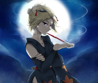 Woman sci fi stick full - ukiyoe free wallpaper for desktop