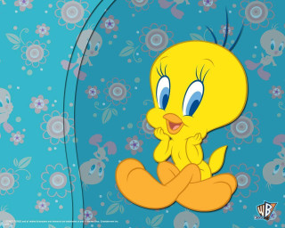 Cartoon character blue background flowers - flower free wallpaper for desktop