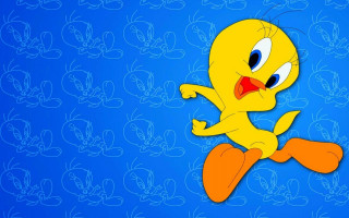 Cartoon character blue background yellow 2 - a cartoon free wallpaper