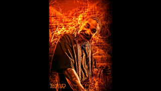 Bearded man fire brick wall - a fire background free wallpaper