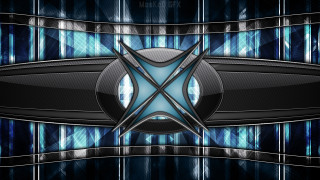 Blue black abstract star trek - abstract background free wallpaper