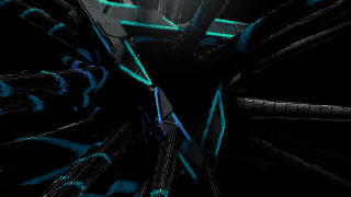 Futuristic black blue background lines - a blue line free wallpaper