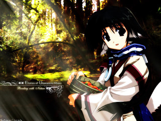 Girl white dress green plate - a white dress holding free wallpaper