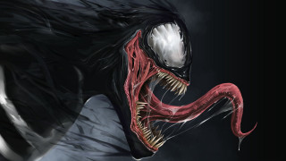 Creepy alien large mouth fangs - creepy free wallpaper