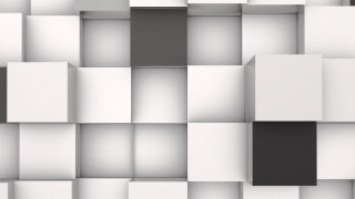 White black wall squares black - geometric shape free wallpaper for desktop
