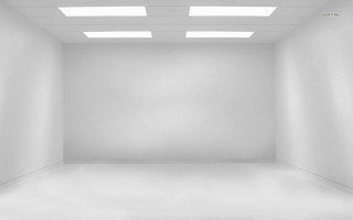 White room minimalist windows greyscale - a white room free wallpaper