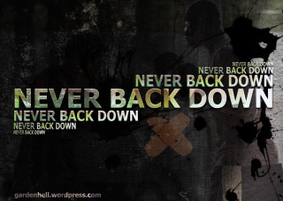 Never back down never back - black arts movement free wallpaper