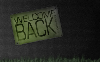 Welcome back sign night sky - the dark night sky free wallpaper