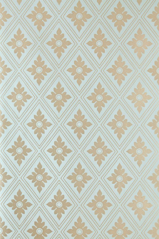 Squares flowers wall pattern design - ornamental free wallpaper for mobile
