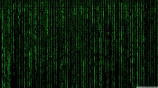 Green background code lines image - free cyberpunk wallpaper for desktop