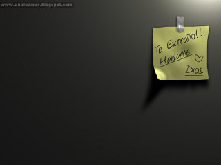 Sticky note wall light message - awesome free wallpaper