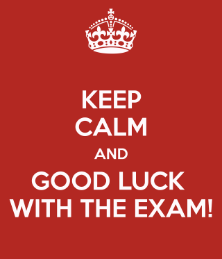 Red crown keep calm exam - plain free wallpaper for tablet