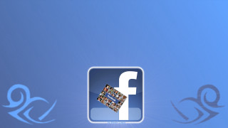 Blue facebook logo carlos trillo - a facebook logo free wallpaper