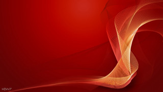 Red background wavy design white - a wavy design free wallpaper