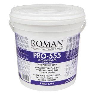 Roman pro bucket white lid - paint free wallpaper