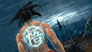 Man rain demon back demon - his back and a demon free wallpaper