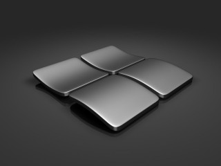 Shiny metal black background silver - purism free wallpaper for desktop