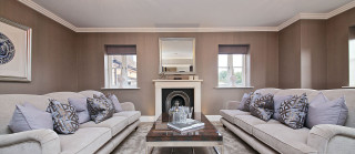 Living room fireplace couches mirror - a living room free wallpaper for desktop