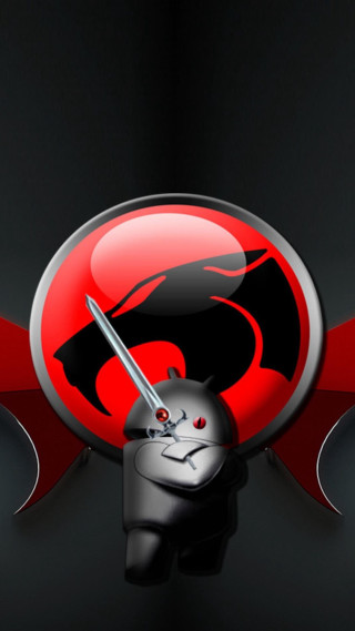Red black logo dragon circle - a red circle free wallpaper for mobile