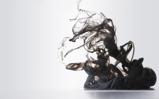 Black abstract kinetic airbrush octane - a black object free wallpaper for desktop