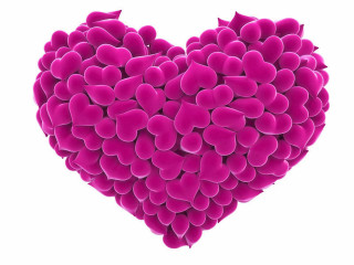 Heart shaped object small hearts - many free wallpaper