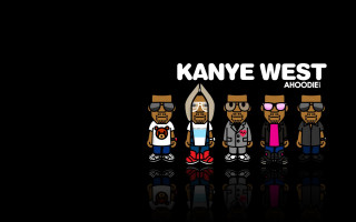 Group people black background kanye 2 - dr. atl free wallpaper for desktop