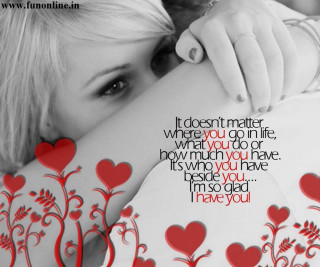 Woman red heart quote arm - free love wallpaper