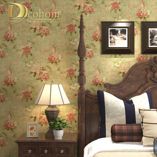 Bedroom with bed interior design 26 - flemish free wallpaper for tablet