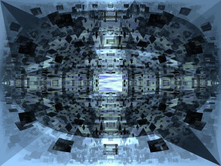 Mirror square pattern mandelbrot fractals - smaller free wallpaper for desktop