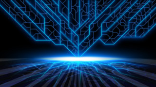 Blue abstract background lines shapes 2 - a blue abstract background free wallpaper