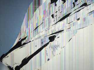 Snowboarder wall sky background lines - glitch art free wallpaper